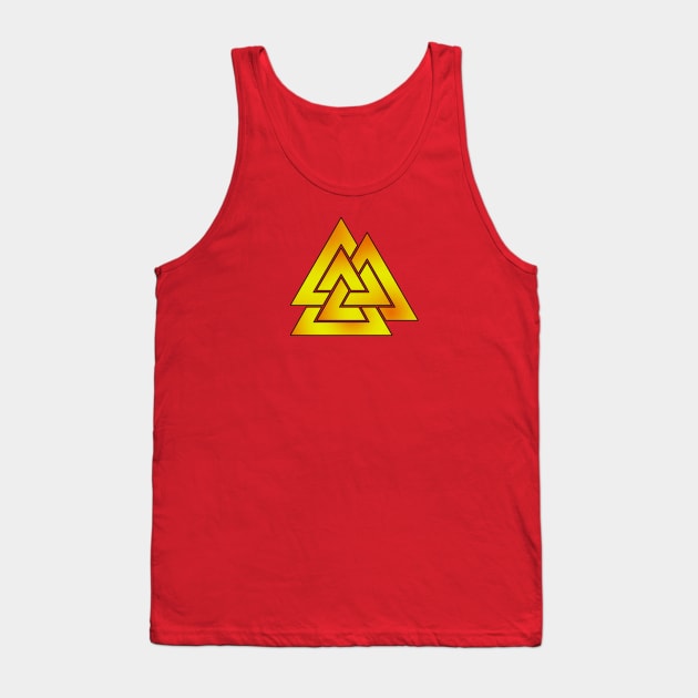 Valknut Tank Top by nickbeta